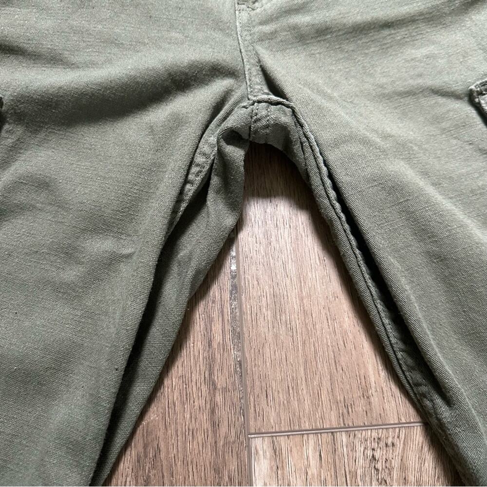 Cotton‎ On Women’s Cargo Pants Olive Green 100% Cotton, Size 2 - Picture 6 of 15